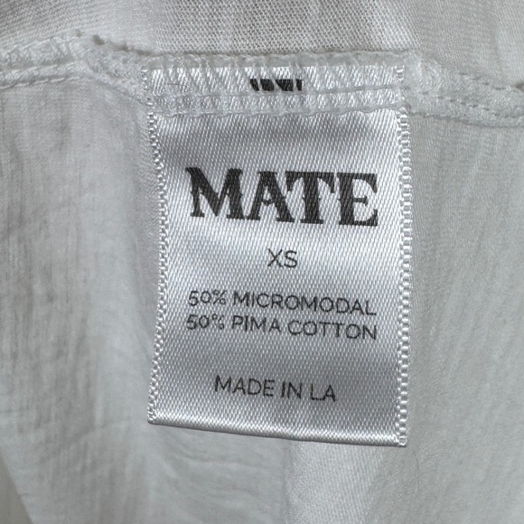 MATE the Label for Anthropologie Weekending Graphic Tee, Size XS - Picture 7 of 7